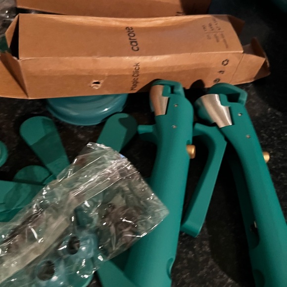 Carote Cookware Forest Green Click On Handles 27 PC Set New In Box - Picture 11 of 17